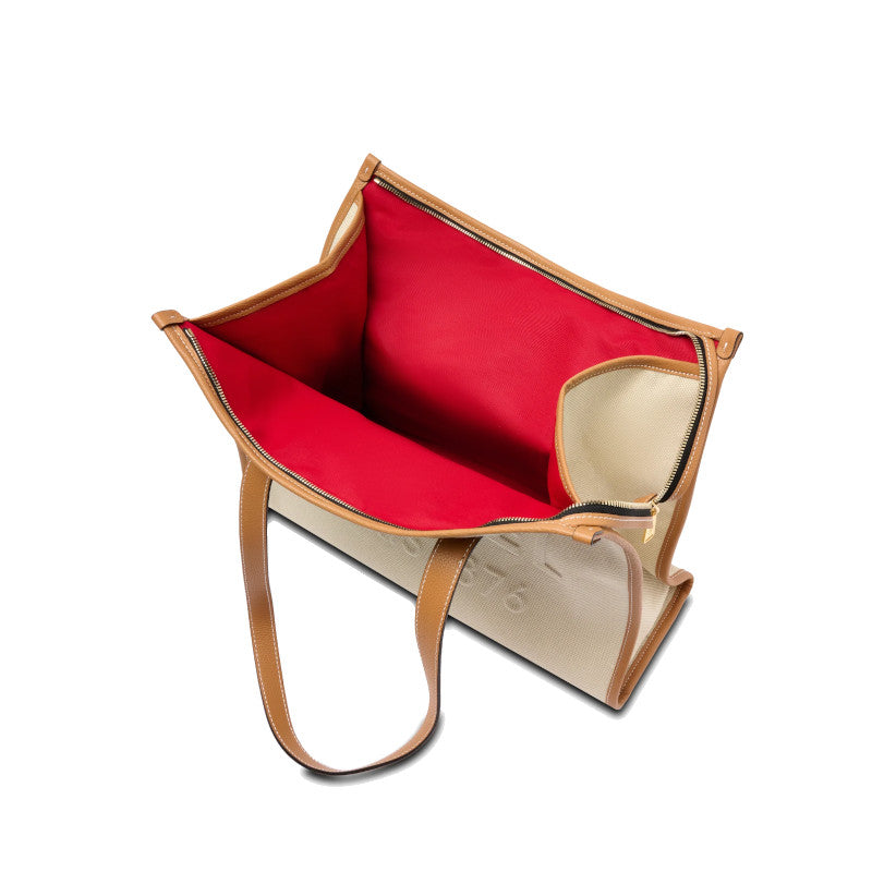 Sac cabas zippé  L Double de Lancel