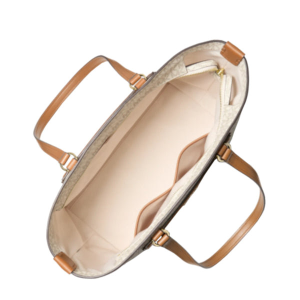 Sac fourre-tout Jet Set Travel moyen avec logo signature Michael Kors