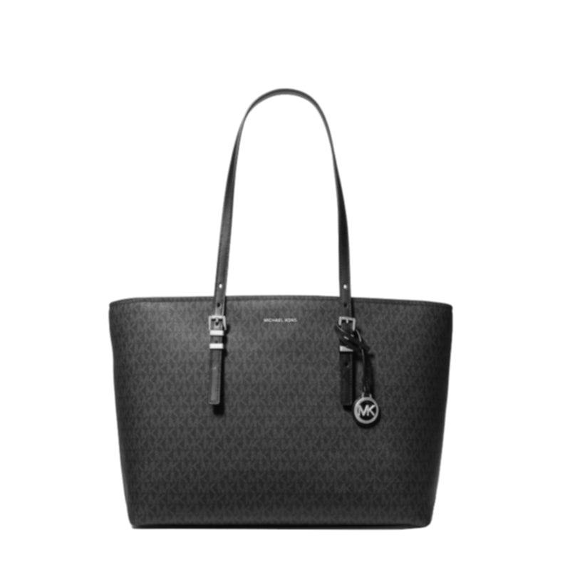 Sac fourre-tout Quinn grand format avec logo signature et cuir Michael Kors