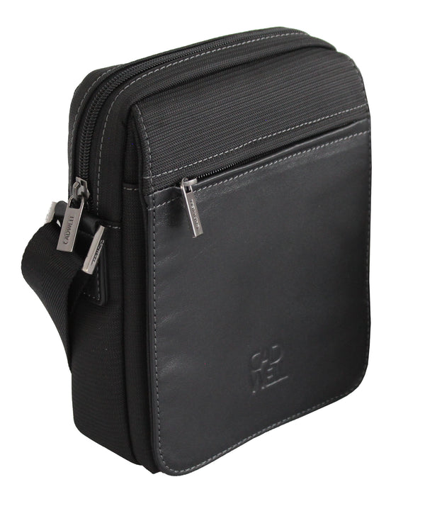 Sacoche Cadwell en Toile et Cuir