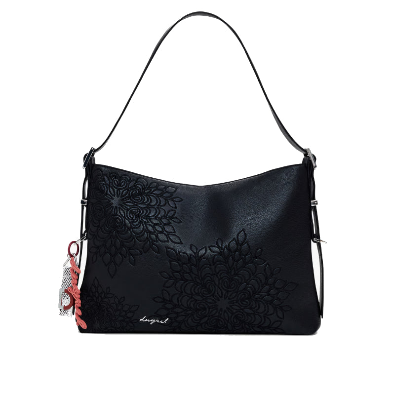 Sac porté épaule brodé Noira - Desigual