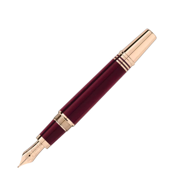 Stylo plume Montblanc Great Characters John F. Kennedy Édition Spéciale Rouge Bordeaux
