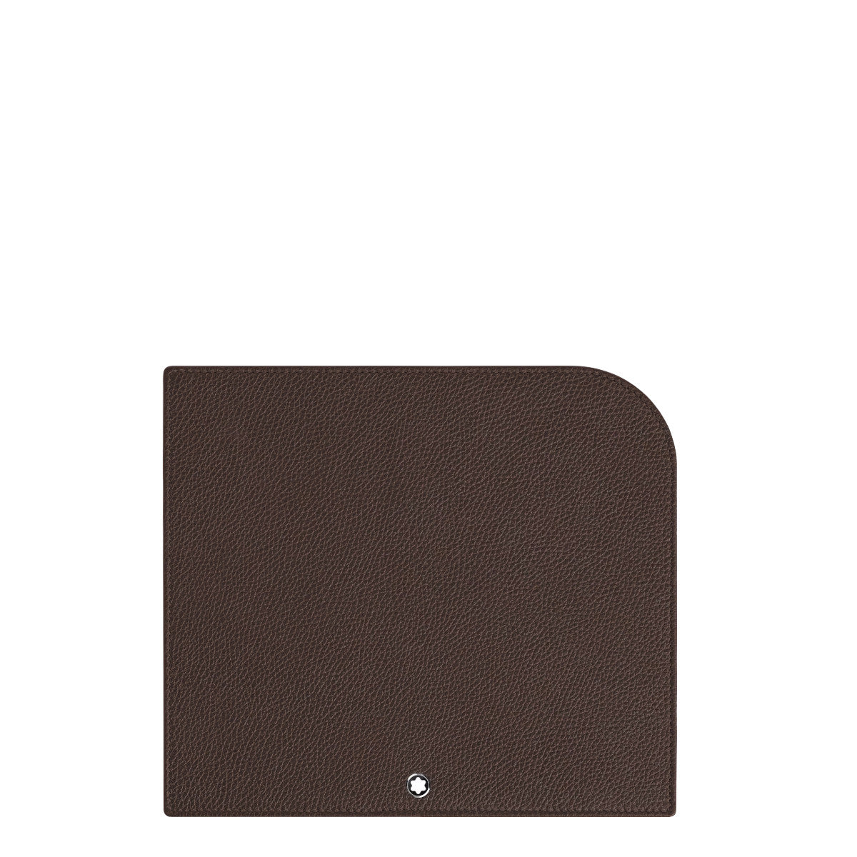 Tapis de Souris Montblanc en Cuir Grainé Marron