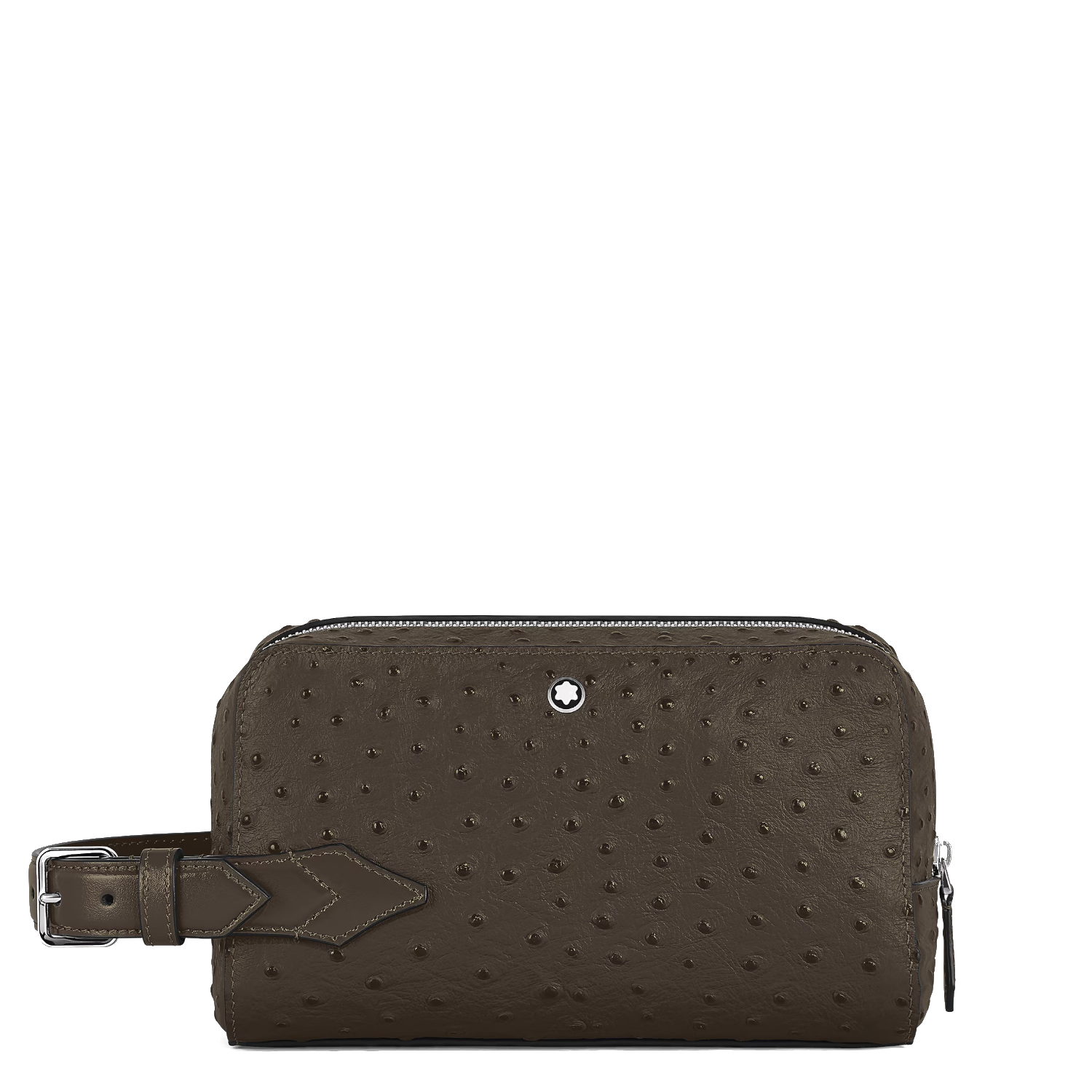 Trousse de toilette Montblanc en cuir embossé Autruche