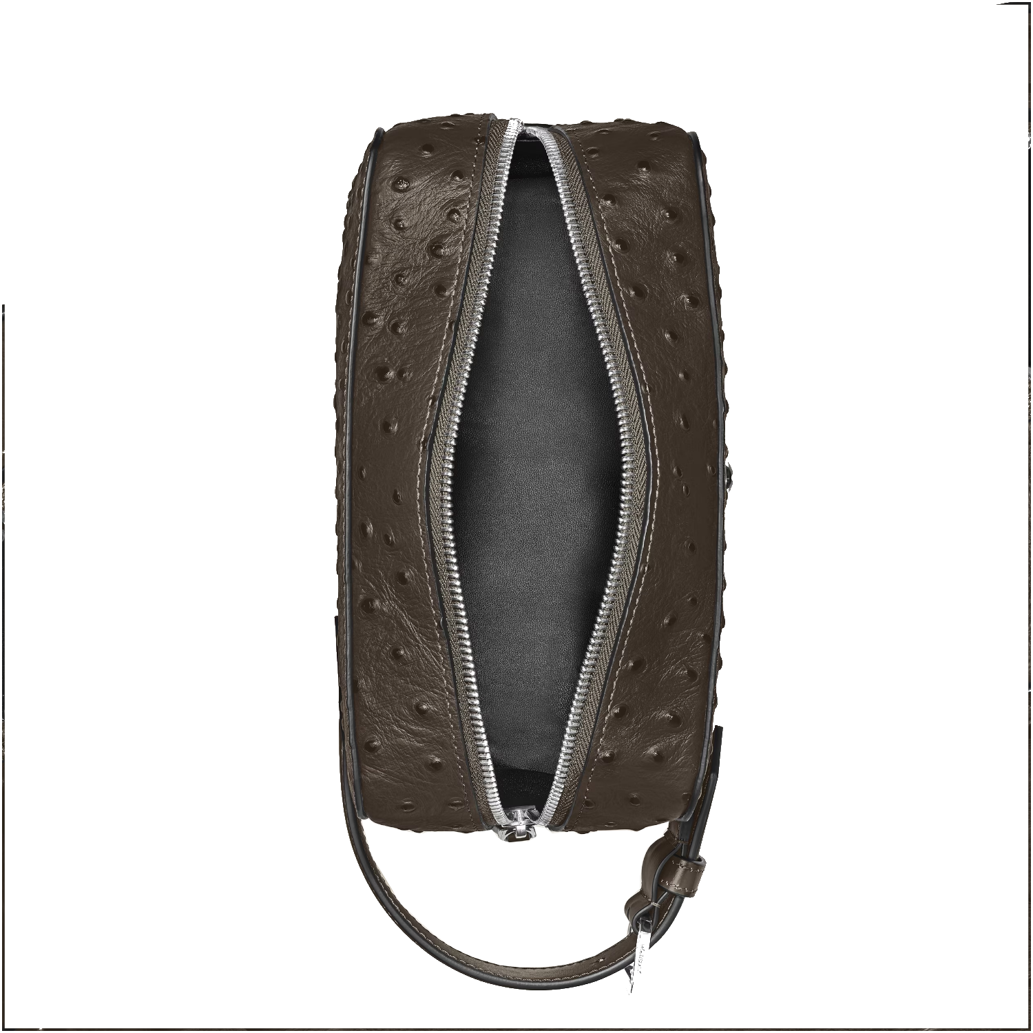 Trousse de toilette Montblanc en cuir embossé Autruche