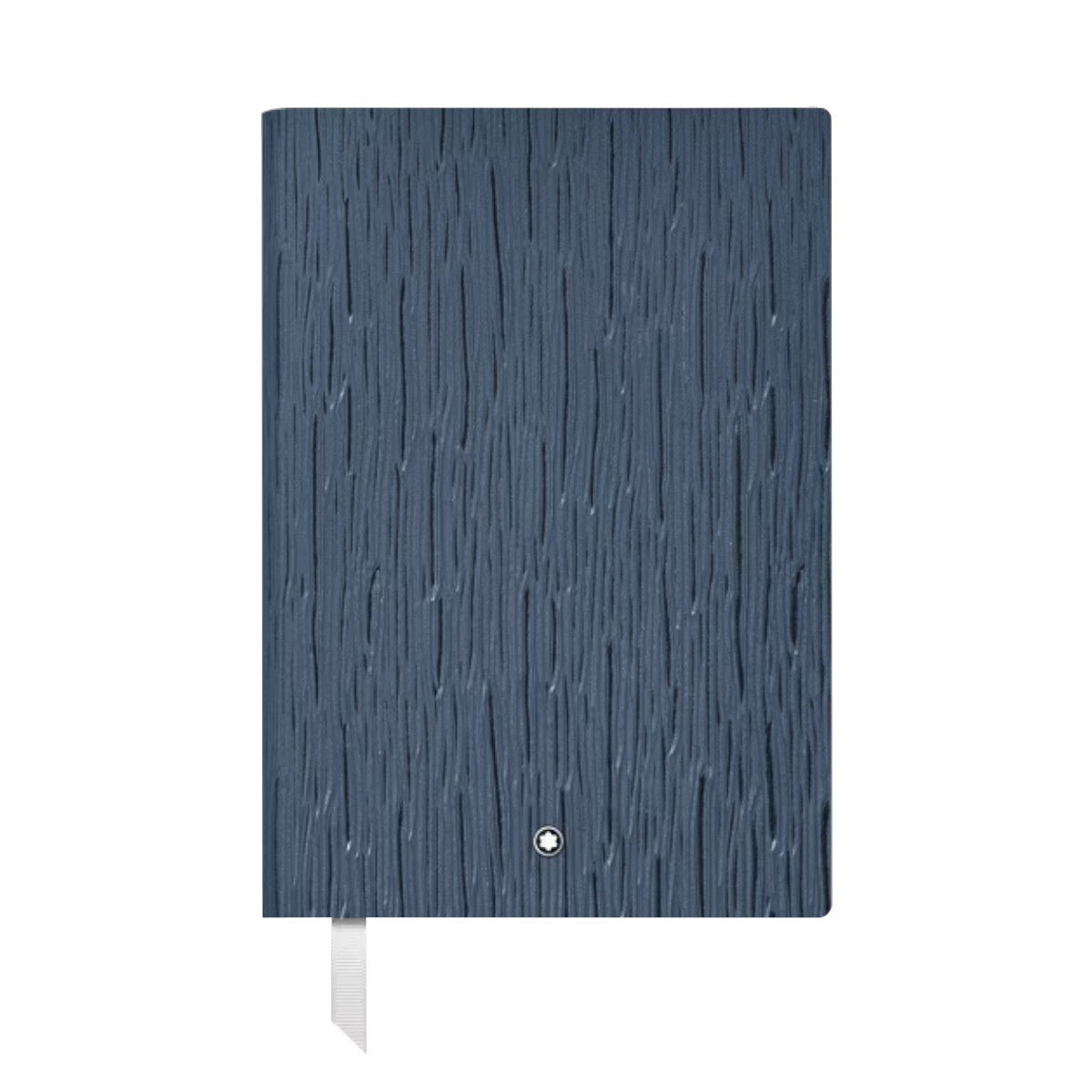 Carnet de noteMontblancCarnet Moyen Format en Cuir Corteccia Bleu, Pages Lignées