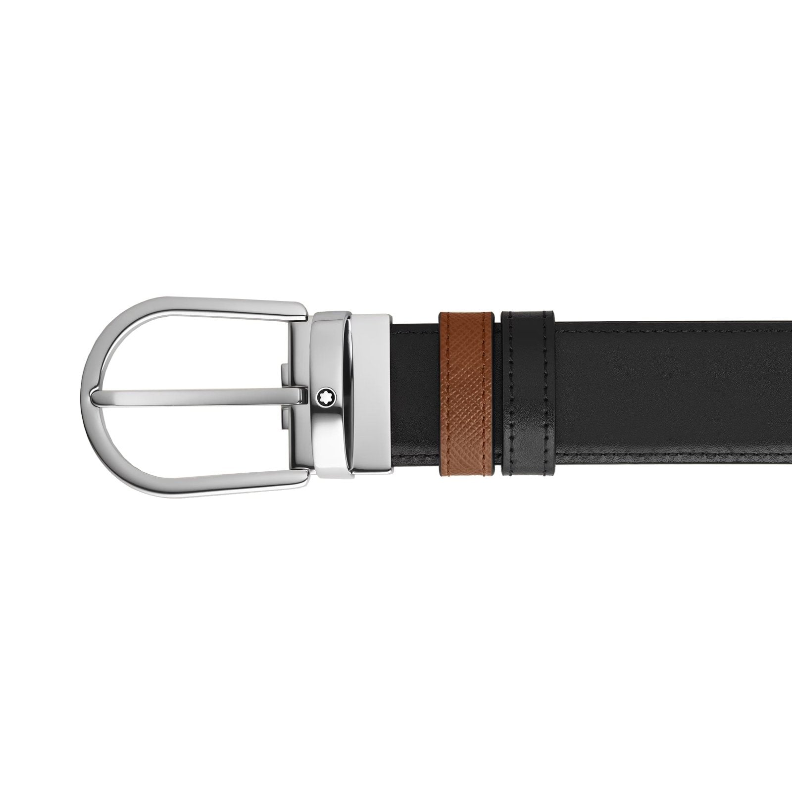 Ceinture hommeMontblancCeinture réversible Horseshoe 35 mm en cuir Montblanc Sartorial