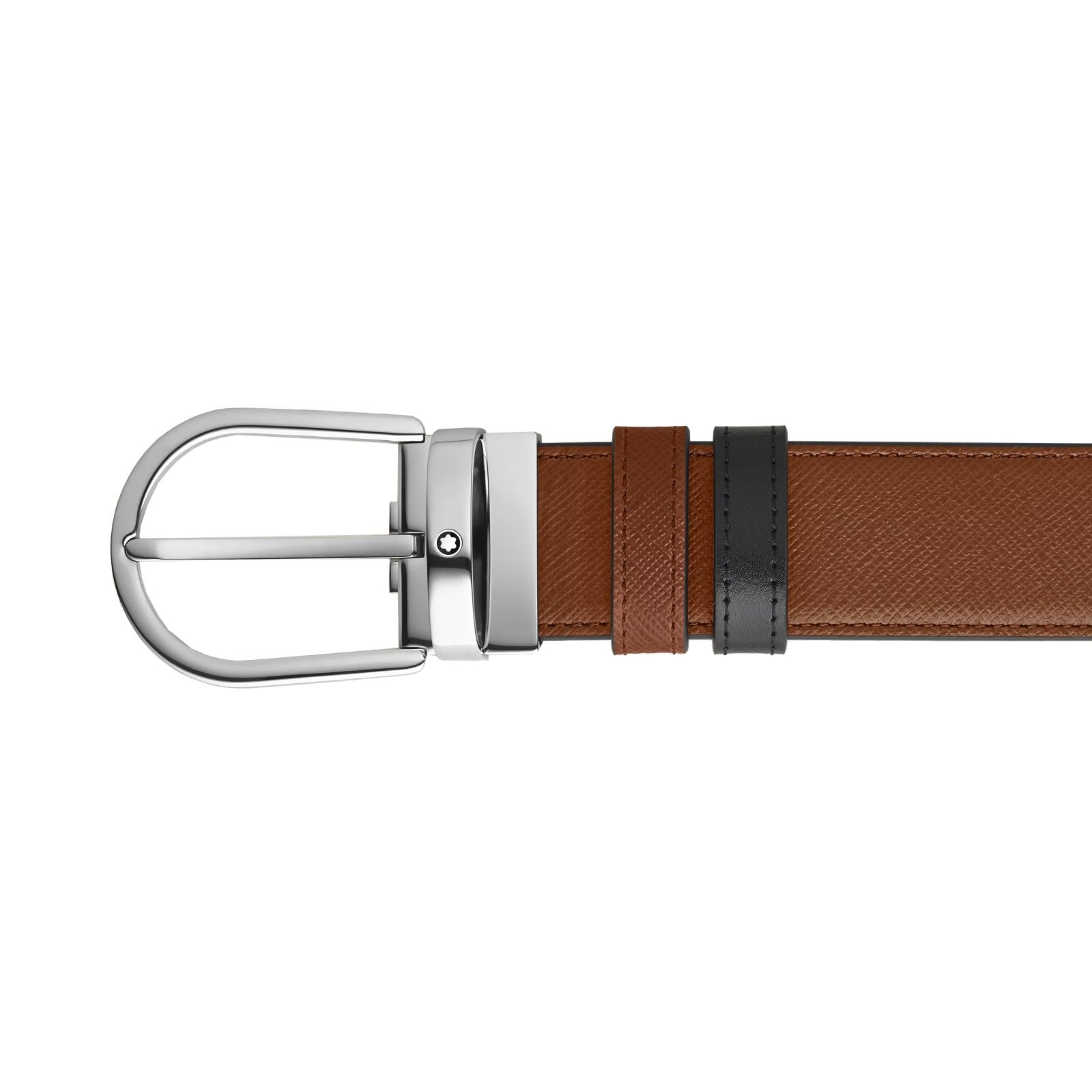 Ceinture hommeMontblancCeinture réversible Horseshoe 35 mm en cuir Montblanc Sartorial