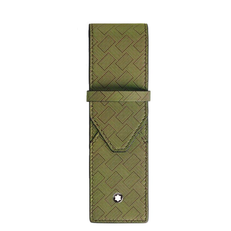 Étui pour styloMontblancÉtui pour 2 instruments d’écriture Meisterstück Vert Olive