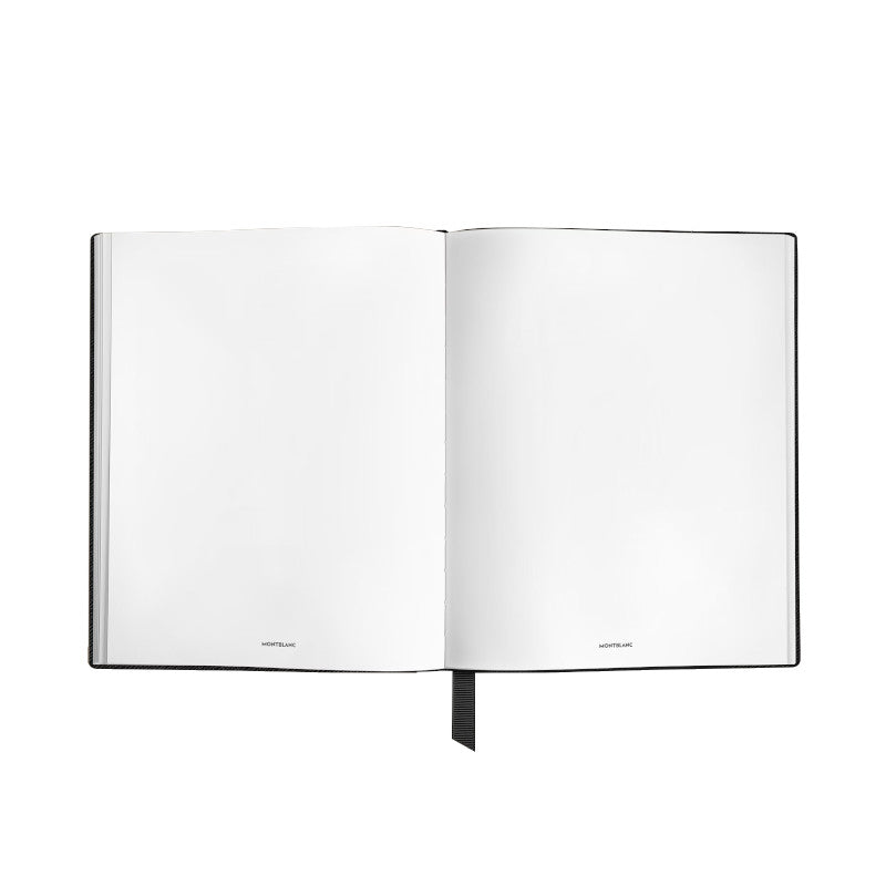 Carnet grand format en cuir Montblanc Sartorial, pages blanches