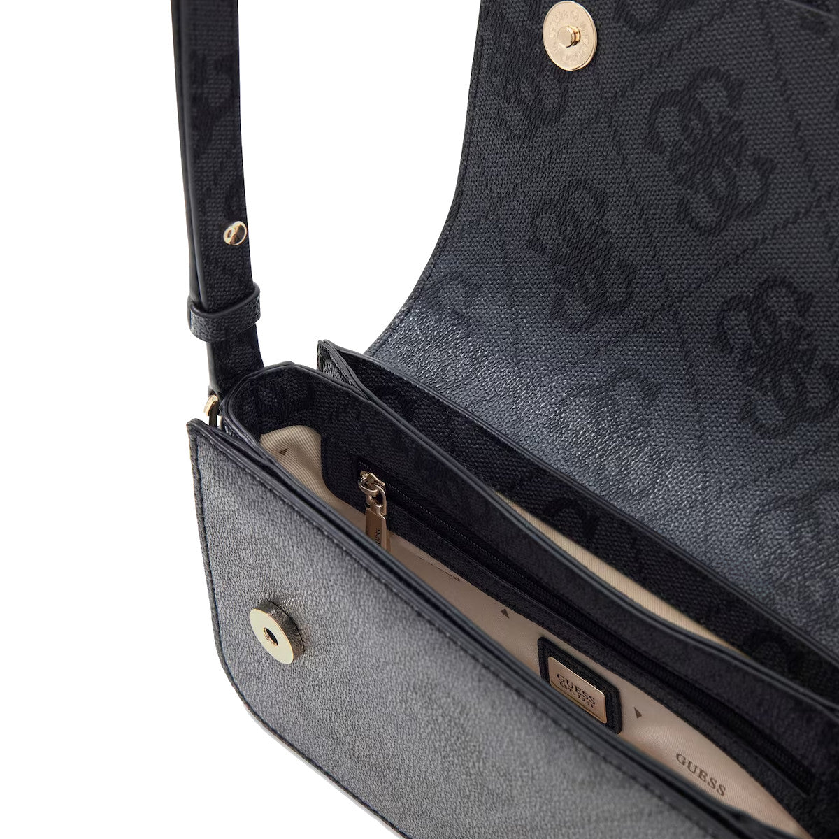 Sac à bandoulière Janie Guess Noir logo