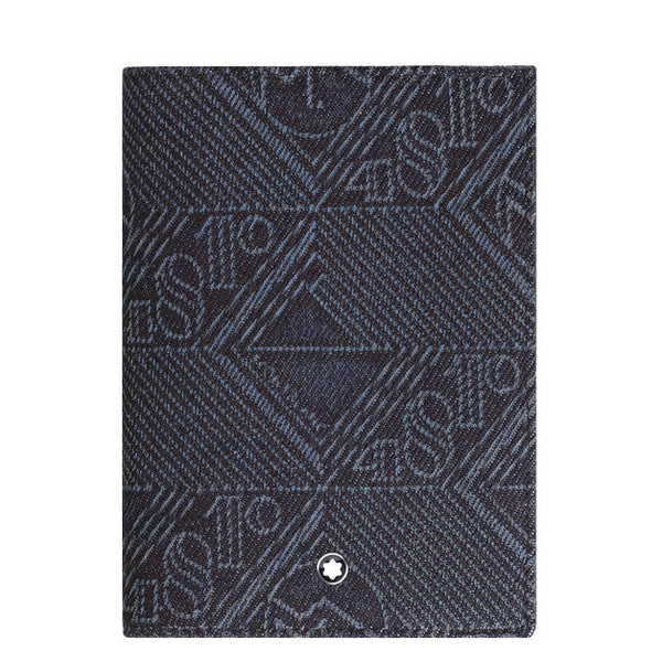 Porte-Passeport Montblanc en Tissu Denim 4810