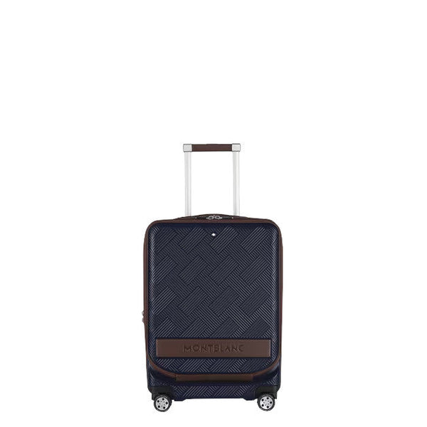 Valise Cabine Montblanc #MY4810 avec Poche Avant, Bleu marine