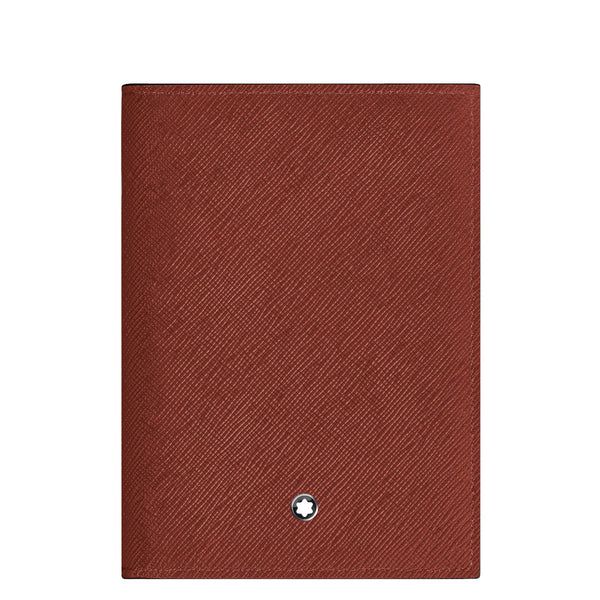 Porte-passeport en cuir Montblanc Sartorial Rouge
