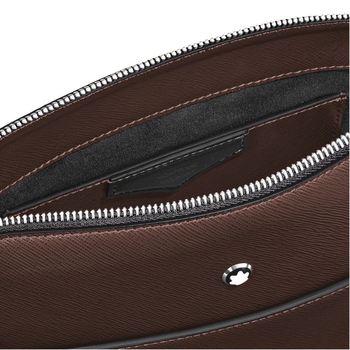 Sac Messenger vertical en cuir Montblanc Sartorial Ébène