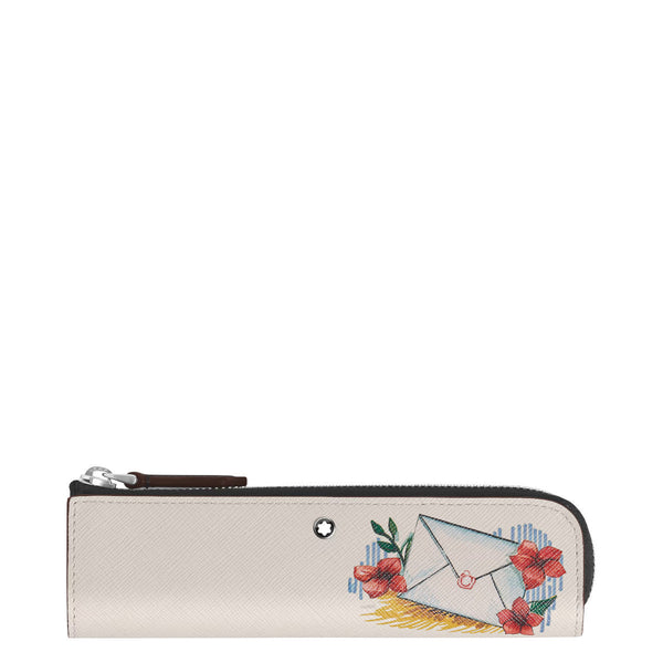Étui pour 1 instrument d'écriture Montblanc Sartorial Summer Capsule Ivoire