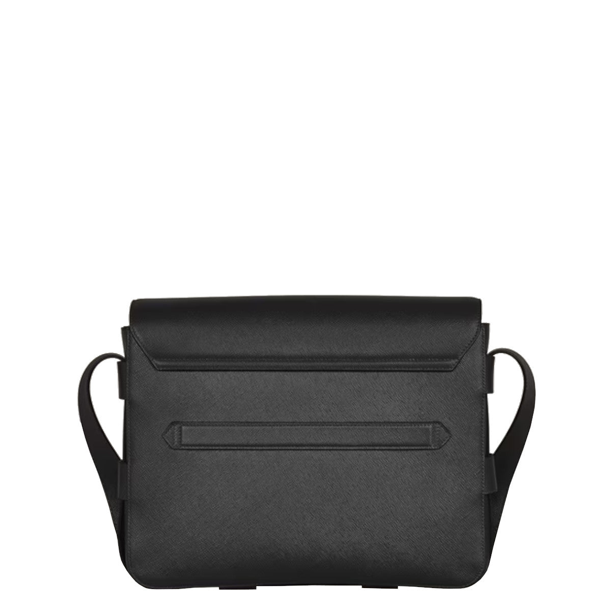 Sac Messenger Montblanc en cuir Sartorial Noir