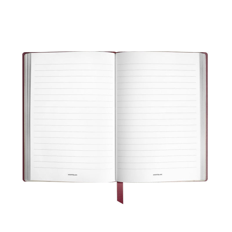 Carnet moyen format en cuir Montblanc Sartorial, pages lignées