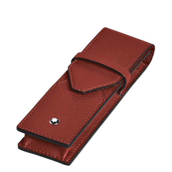 Étui pour 2 instruments d'écriture Montblanc Sartorial Rouge