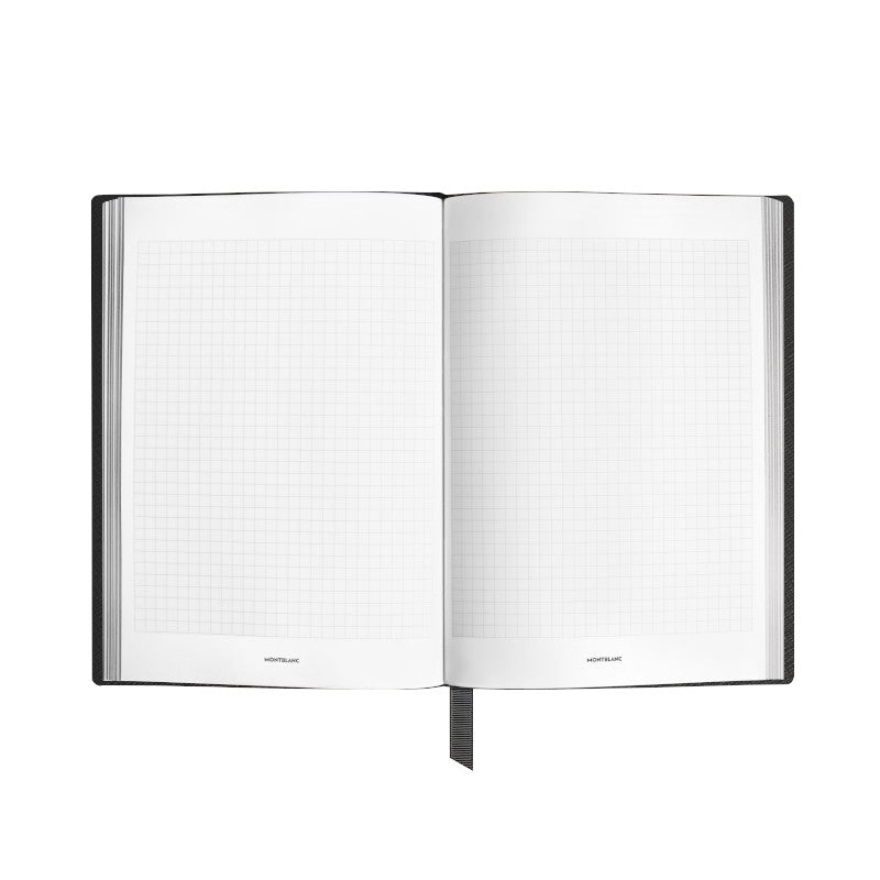 Carnet moyen format en cuir Montblanc Sartorial, pages quadrillées