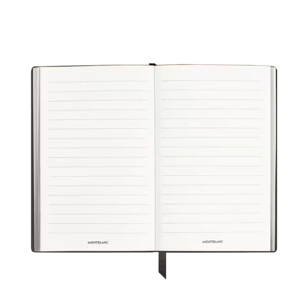 Carnet Grand Format Montblanc Sartorial Noir, Pages Lignées