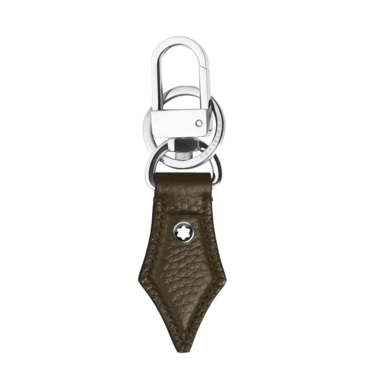 Porte - clésMontblancPorte - clés plume en cuir Montblanc Grainé