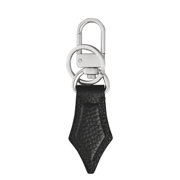 Porte - clésMontblancPorte - clés plume en cuir Montblanc Grainé