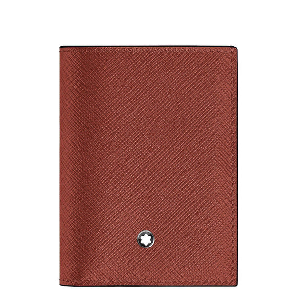 PortefeuilleMontblancPortefeuille mini format 4cc Montblanc Sartorial Rouge