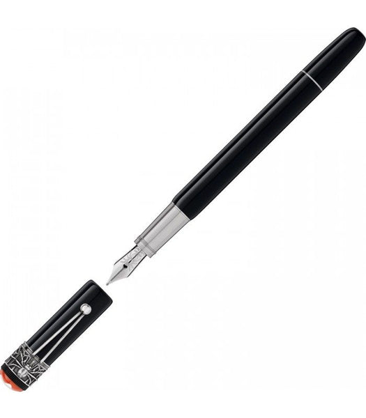 Stylo plume Montblanc Heritage Rouge et Noir Spider Metamorphosis Black - Boutique-Officielle-Montblanc-Cannes
