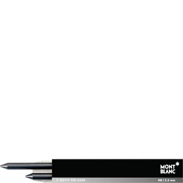 2 mines HB Stylo à Croquis Leonardo - 5,5 mm - Boutique-Officielle-Montblanc-Cannes