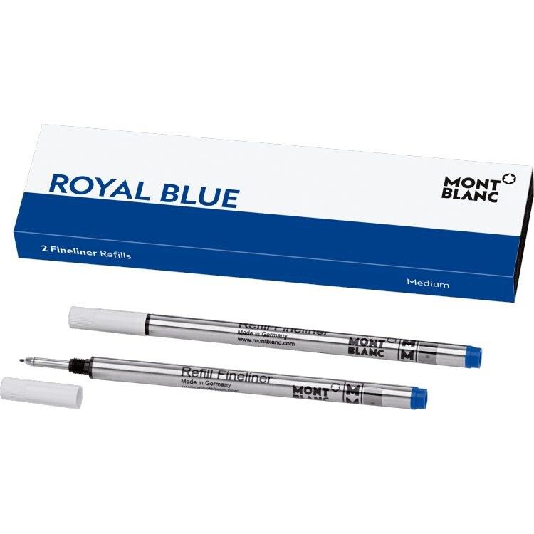 2 recharges pour feutre fin (B), Royal Blue