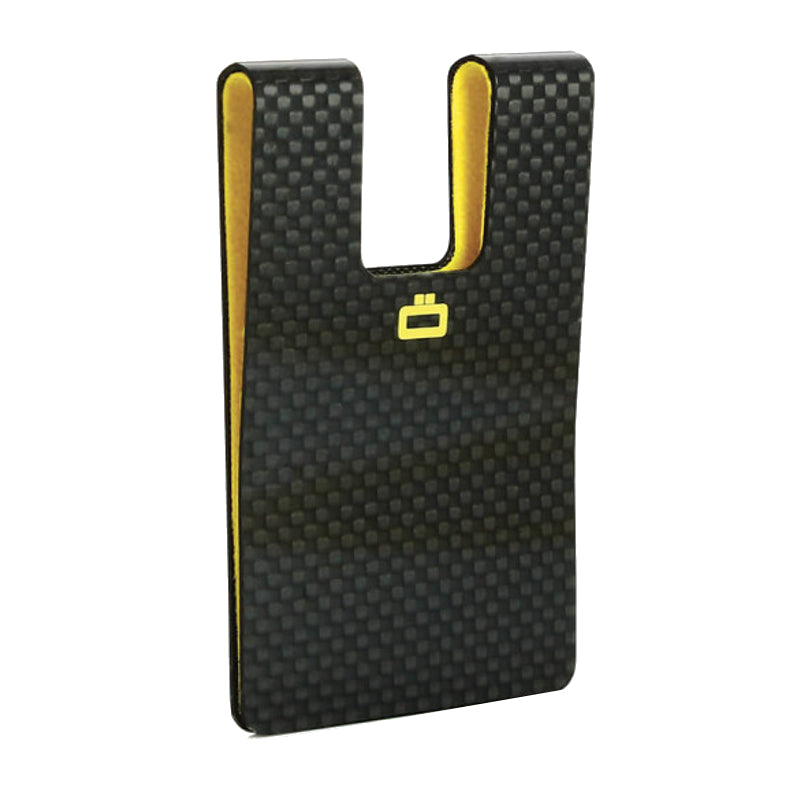Porte carte 3D Carbone card clip