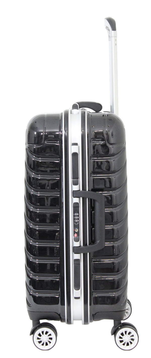 Valise cabine Alistair - Collection Infinity - 4 roues - ABS ultra résistant - Noir