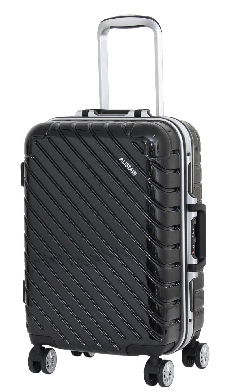 Valise cabine Alistair - Collection Infinity - 4 roues - ABS ultra résistant - Noir