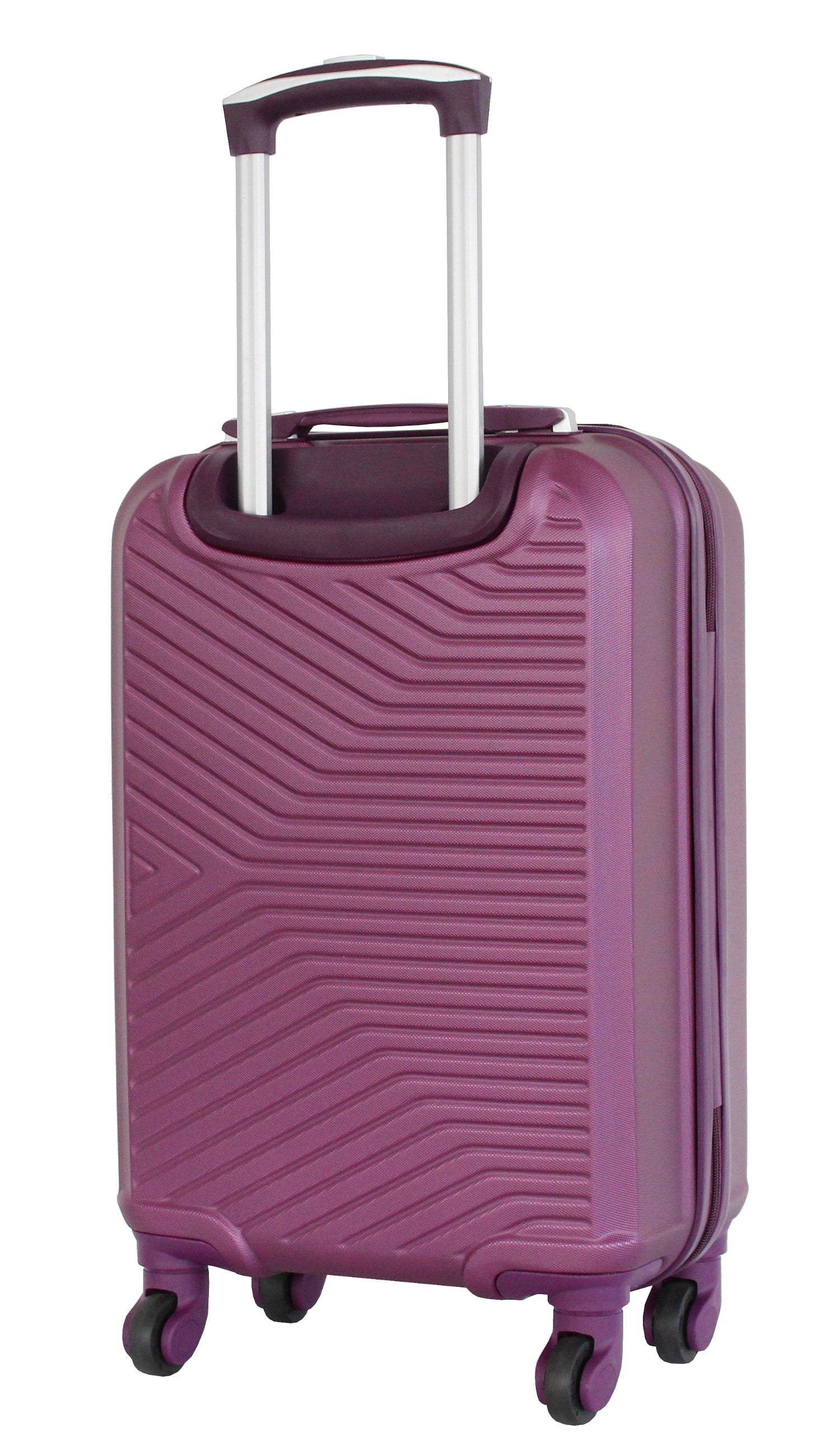 Valise cabine S Alistair - Collection Iron - 4 roues - ABS ultra résistant - Violet
