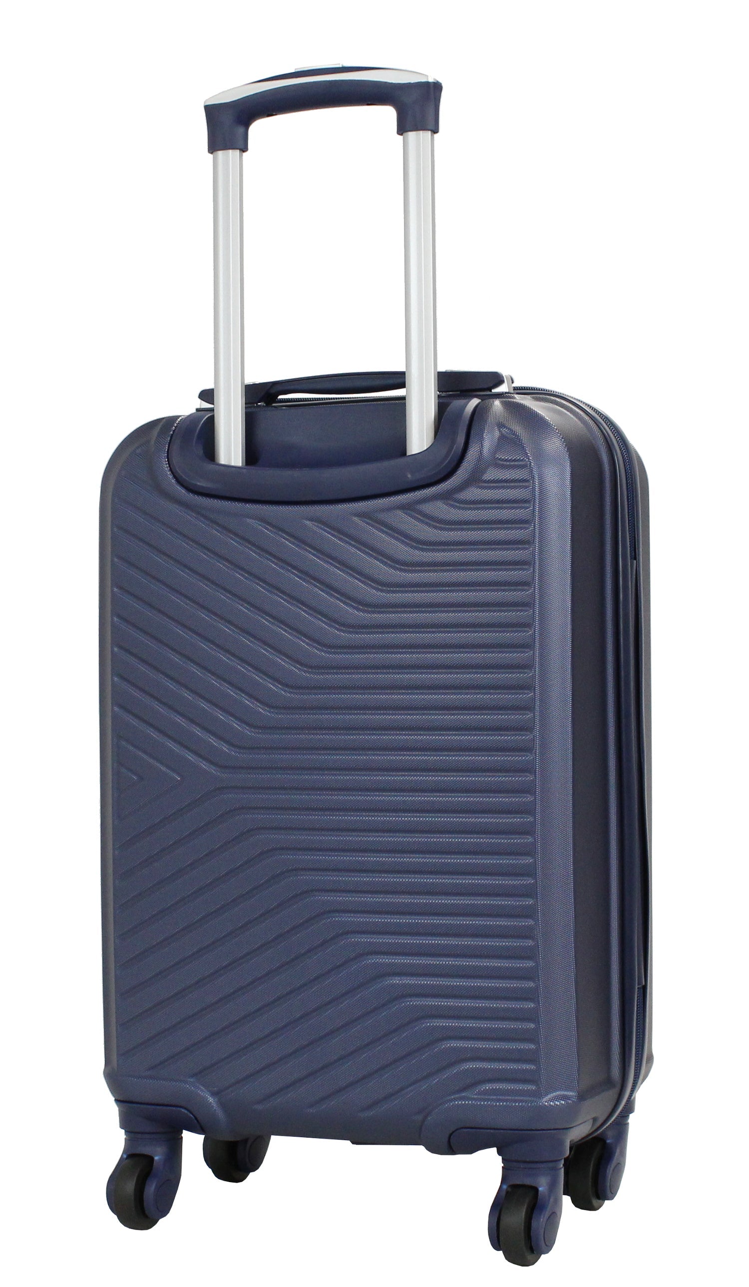 Valise cabine 55 cm et Vanity S Alistair - Collection Iron - 4 roues - ABS ultra résistant - Bleu