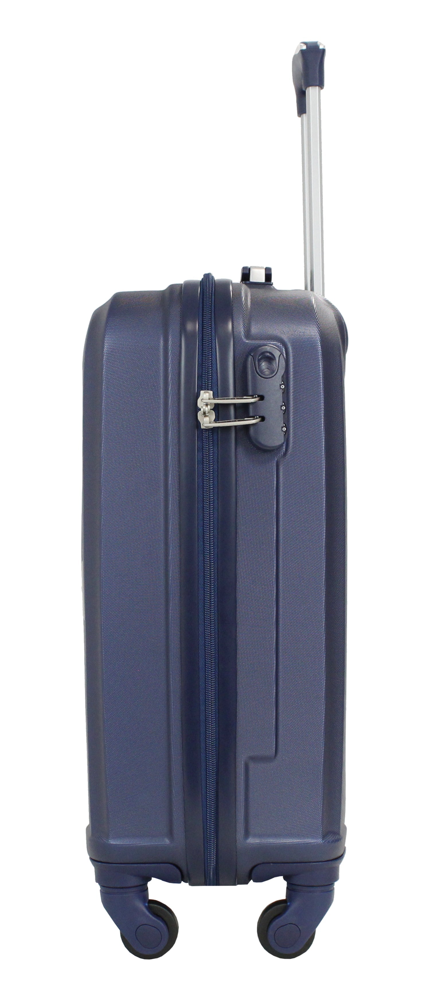 Valise cabine 55 cm et Vanity S Alistair - Collection Iron - 4 roues - ABS ultra résistant - Bleu