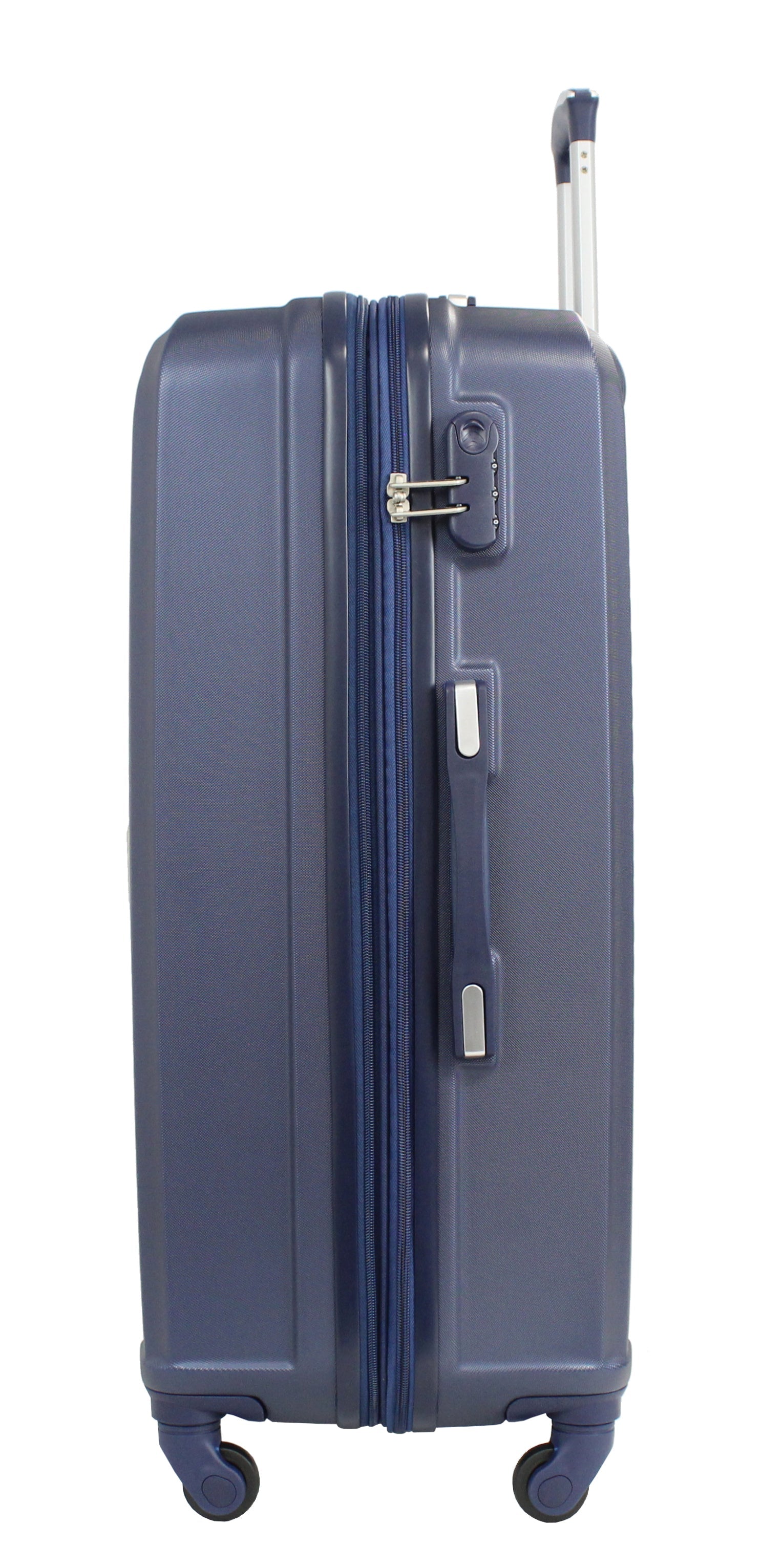 Valise grande taille Alistair - Collection Iron - 4 roues - ABS ultra résistant - Bleu