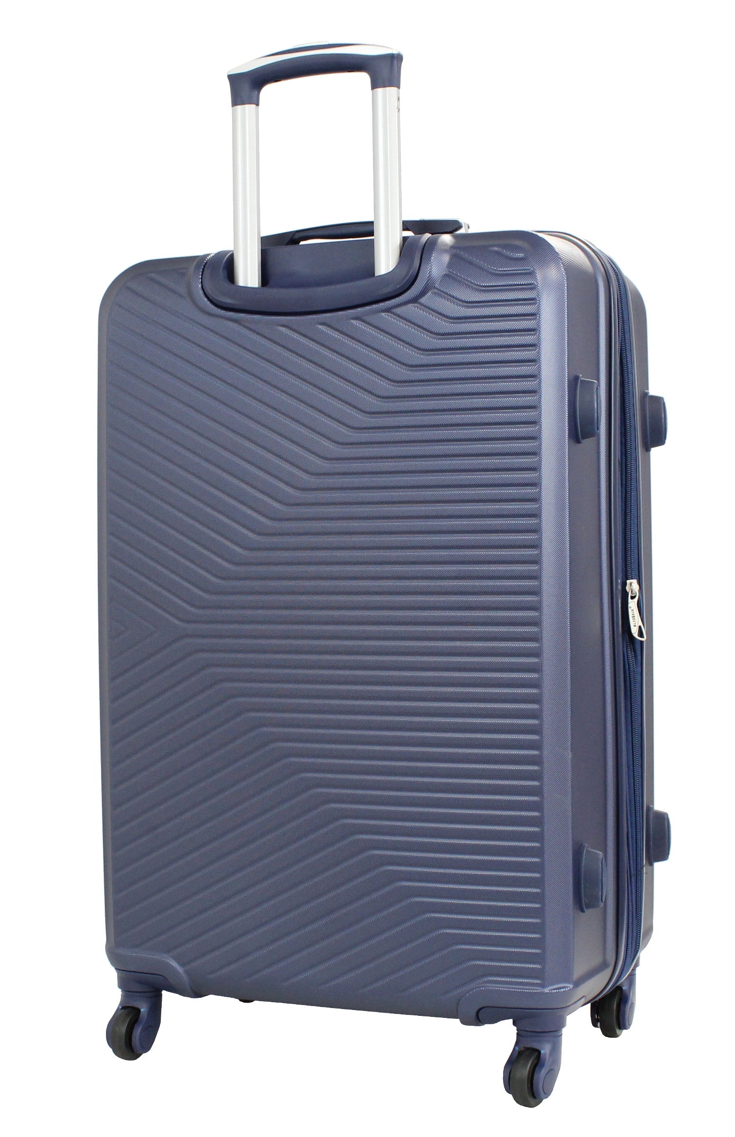 Valise grande taille Alistair - Collection Iron - 4 roues - ABS ultra résistant - Bleu