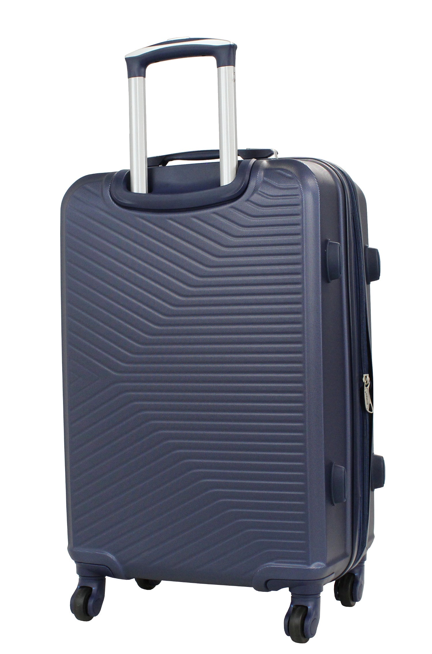 Valise taille moyenne Alistair - Collection Iron - 4 roues - ABS ultra résistant - Bleu