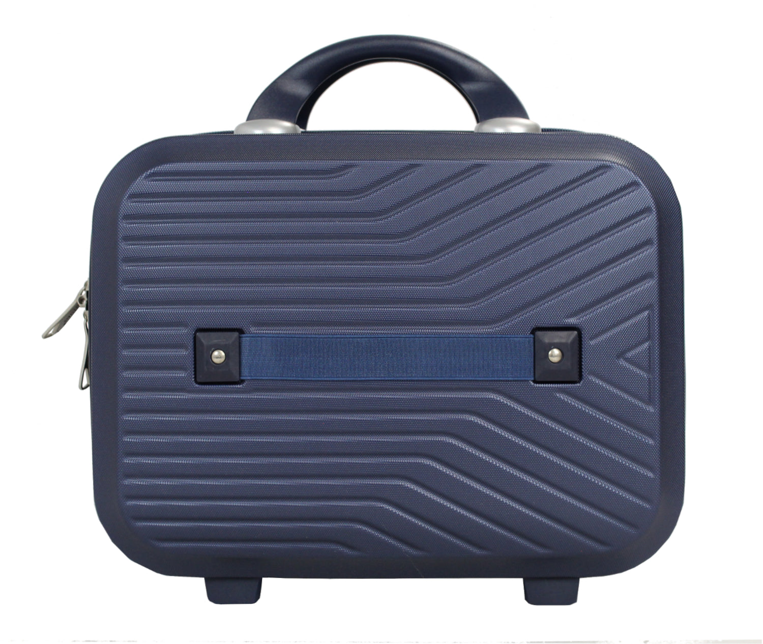 Valise cabine 55 cm et Vanity S Alistair - Collection Iron - 4 roues - ABS ultra résistant - Bleu