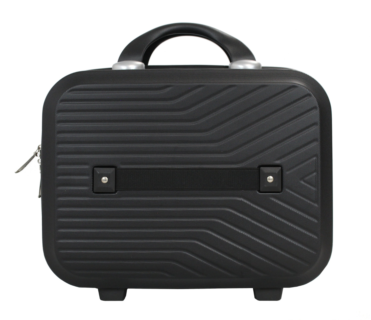 Valise cabine 55 cm et Vanity S Alistair - Collection Iron - 4 roues - ABS ultra résistant - Noir
