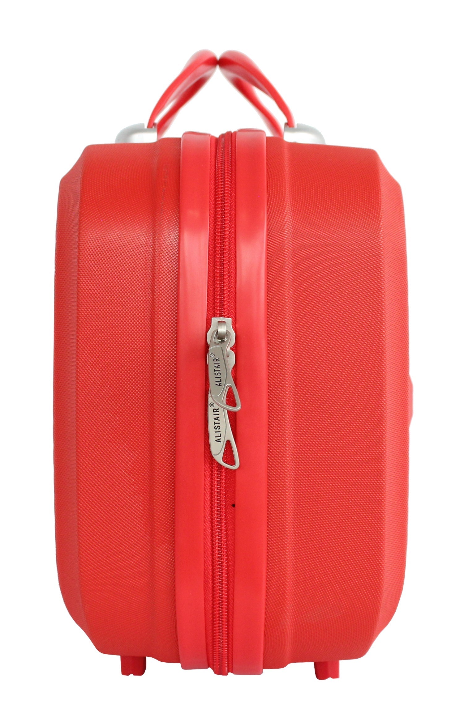 Valise cabine 55 cm et Vanity S Alistair - Collection Iron - 4 roues - ABS ultra résistant - Rouge