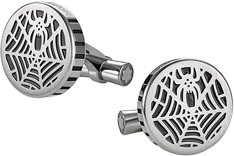 Boutons de manchette Motif Toile D'araignée