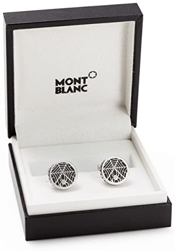 Boutons de manchette Motif Toile D'araignée