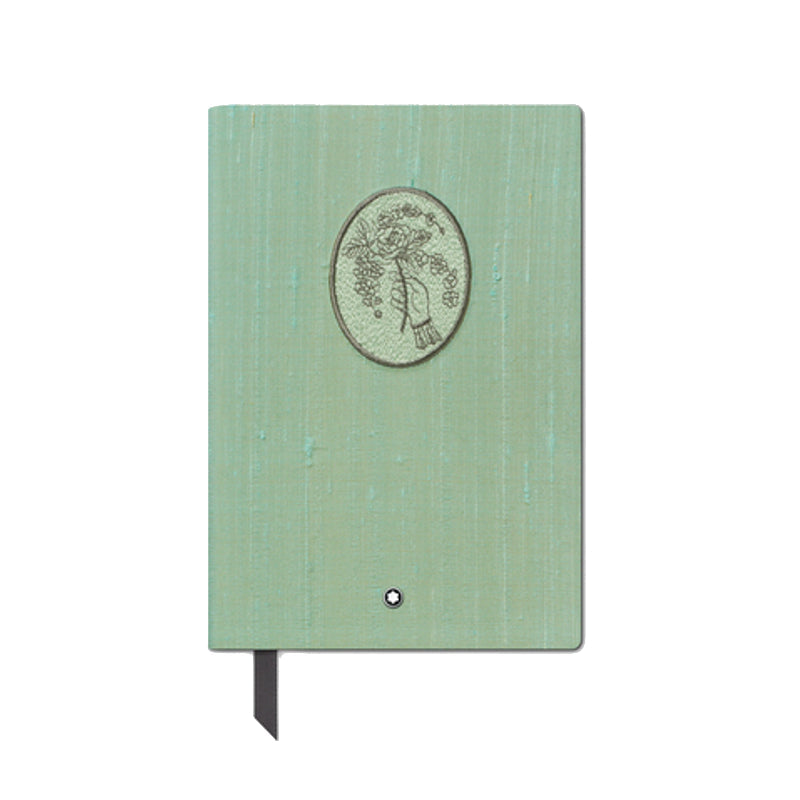 Carnet #146 petit format, Hommage à Victoria et Albert, vert, ligné