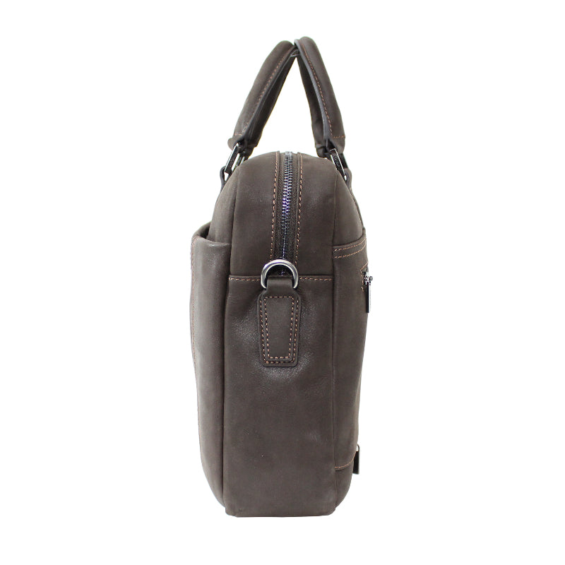 Cartable 1 Soufflet Cadwell Marron