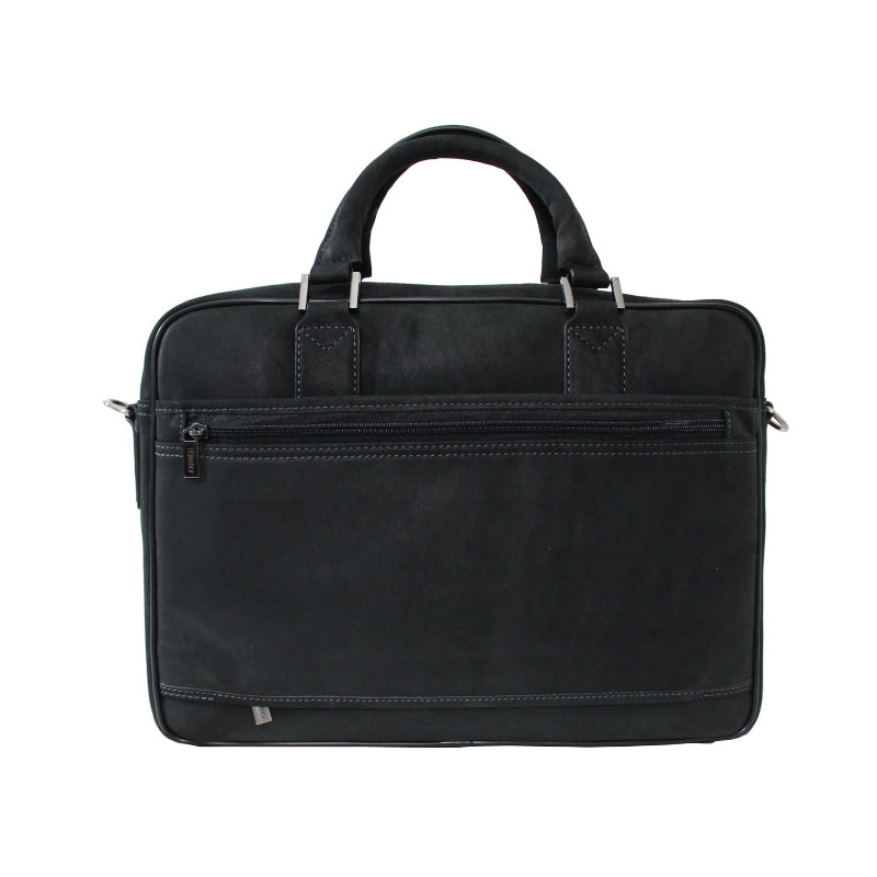 Cartable 1 Soufflet Cadwell Noir
