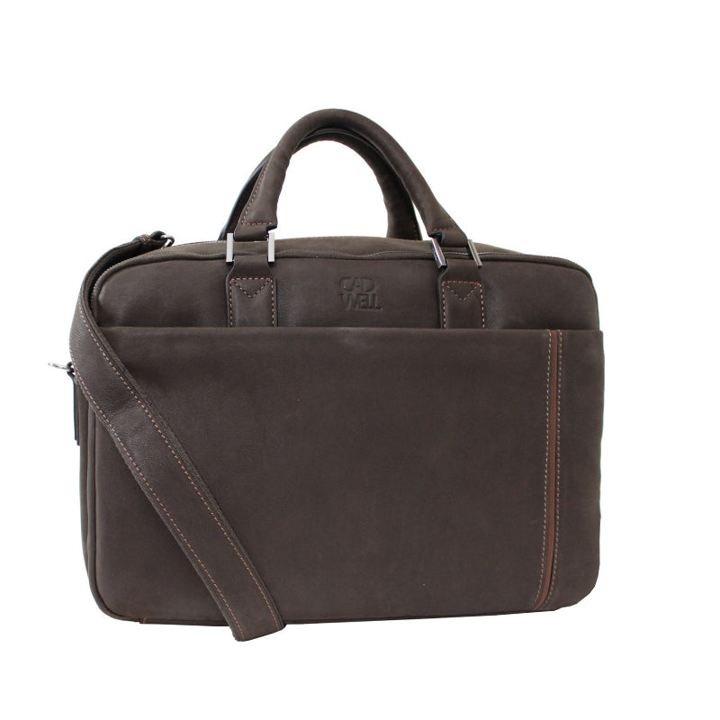 Cartable 2 Anses Cadwell Marron