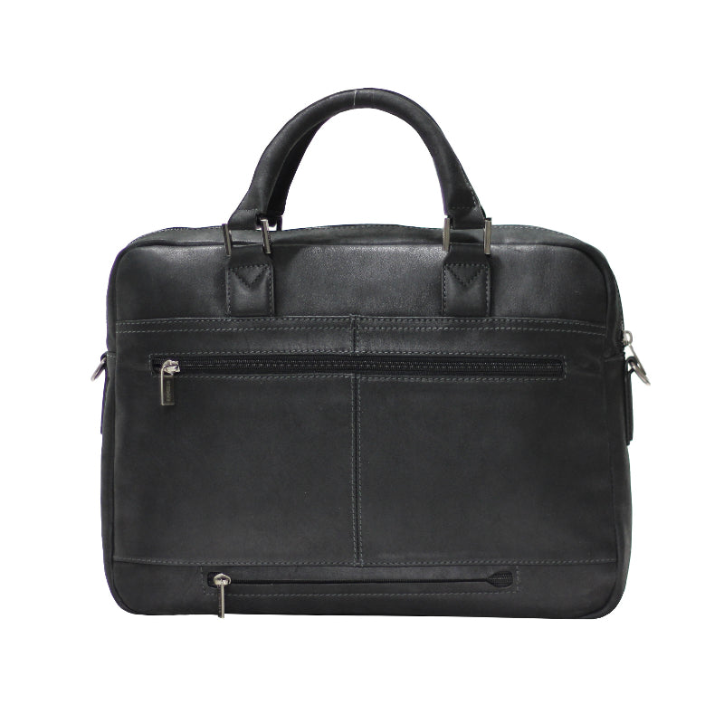 Cartable 2 anses Hommes Noir Cadwell